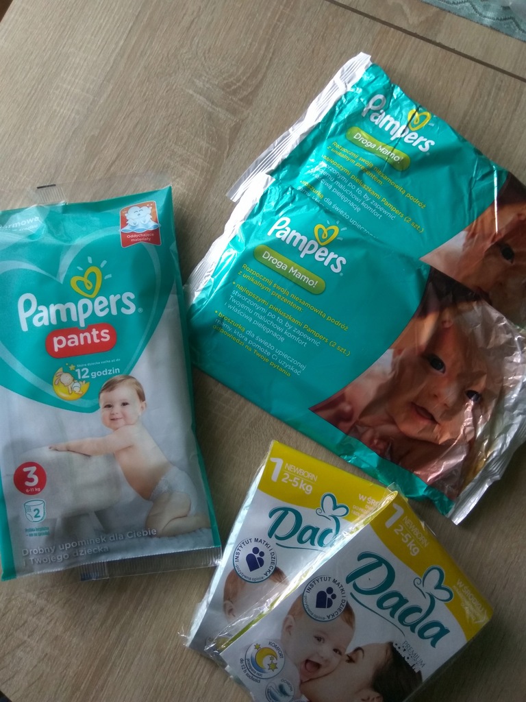 pampers pudelko na chustki chustki