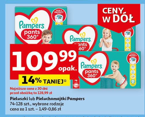 duze dzieci pampers