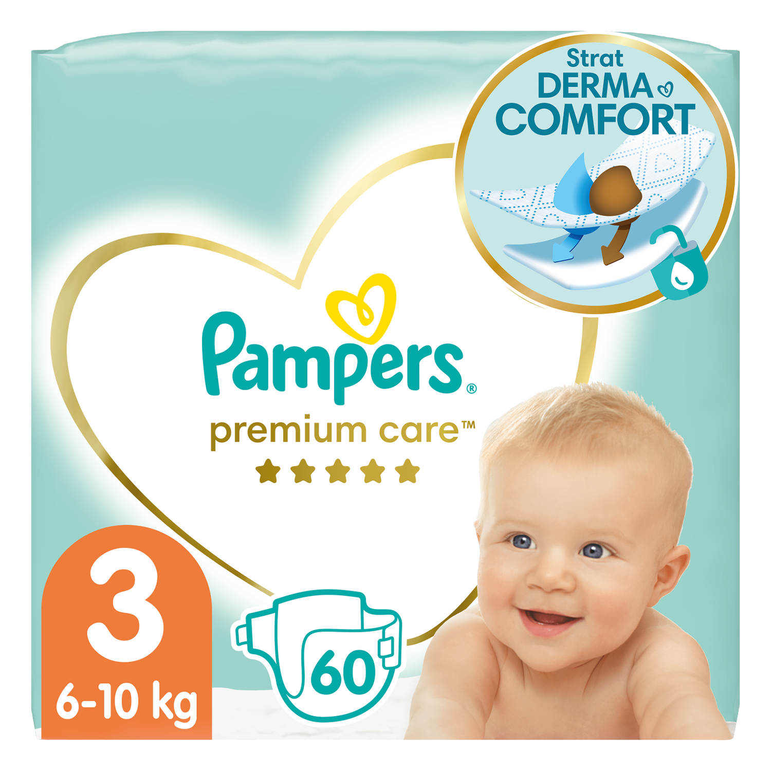 pampers active baby dry 3 90 szt