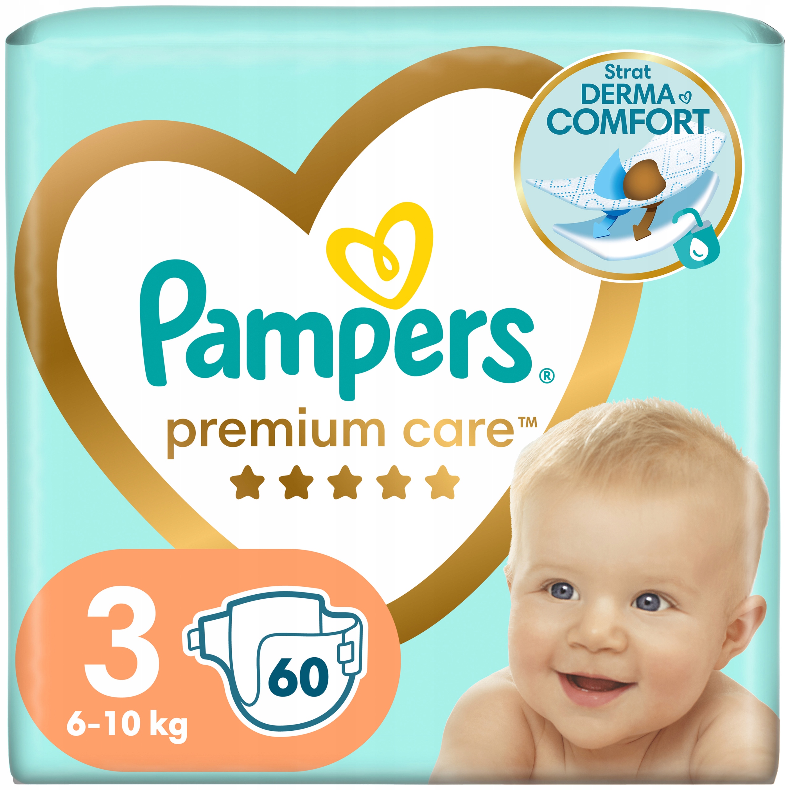 pieluszki z wycięciem na pępek pampers