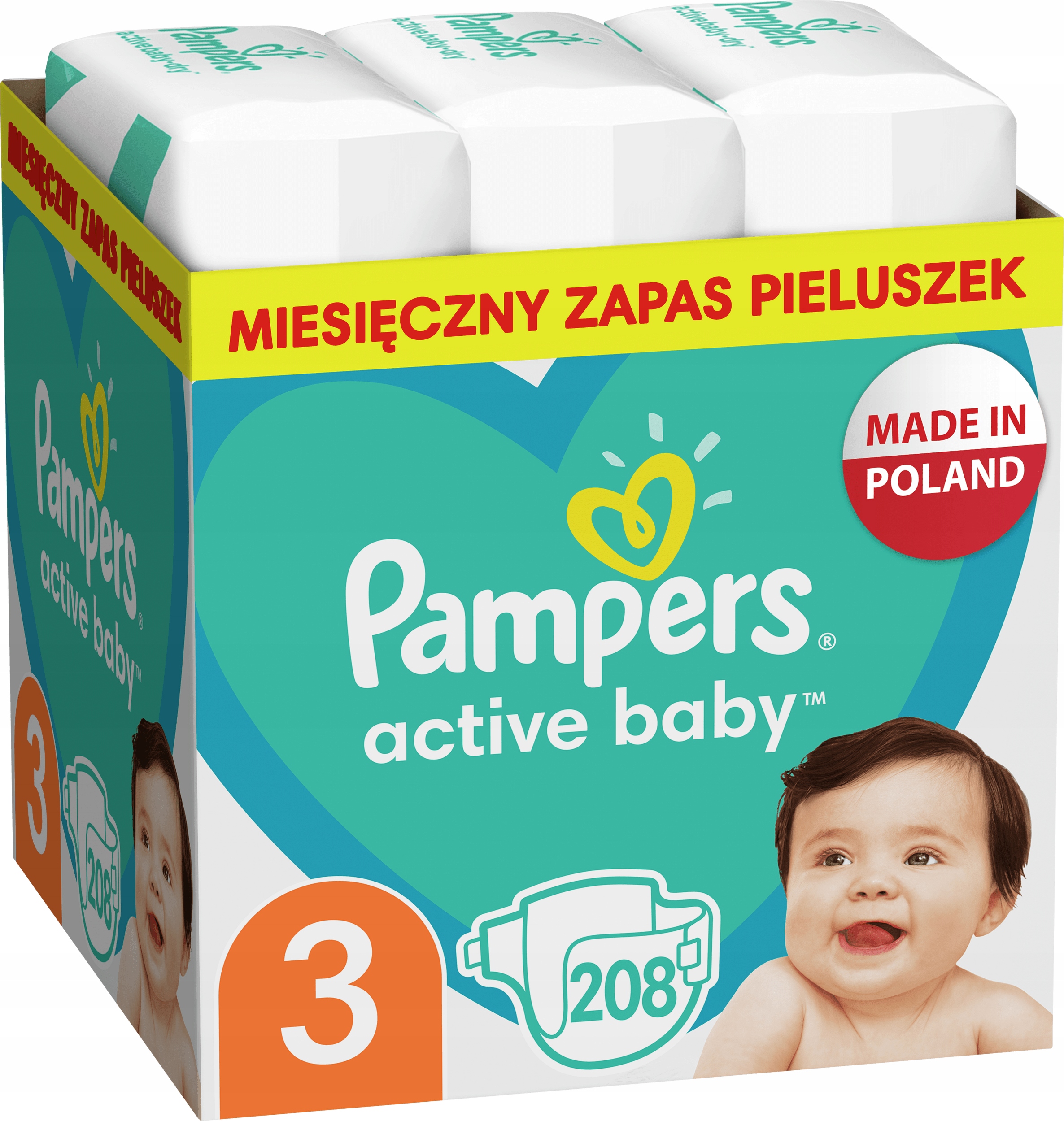 pampers rozmiar 3 allegro