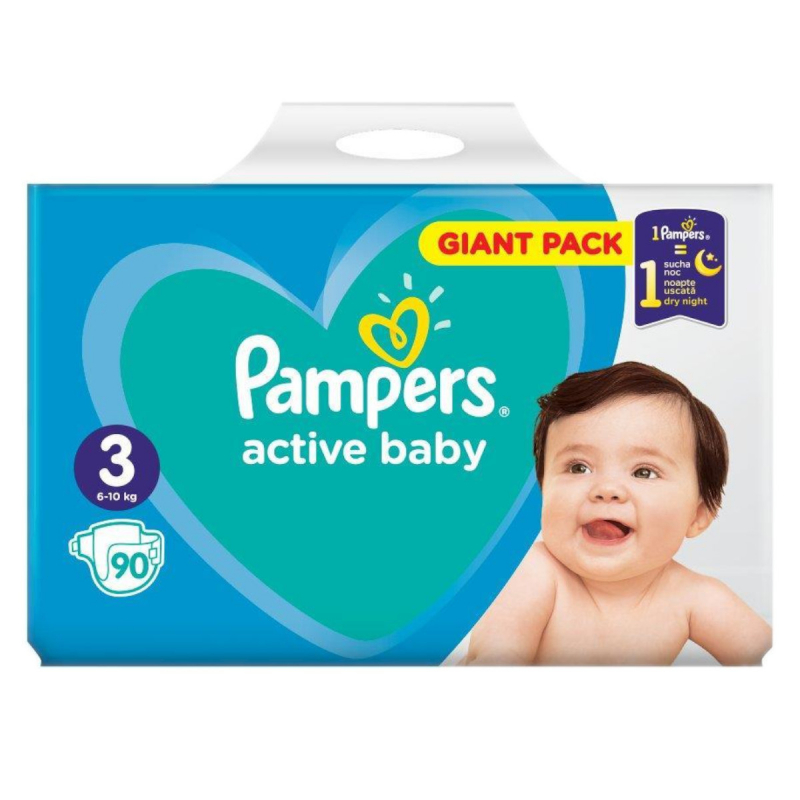 pieluchy pampers premium care 3 midi 120 szt