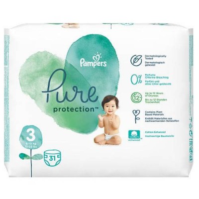 pieluchy pampers care rozmiar 3