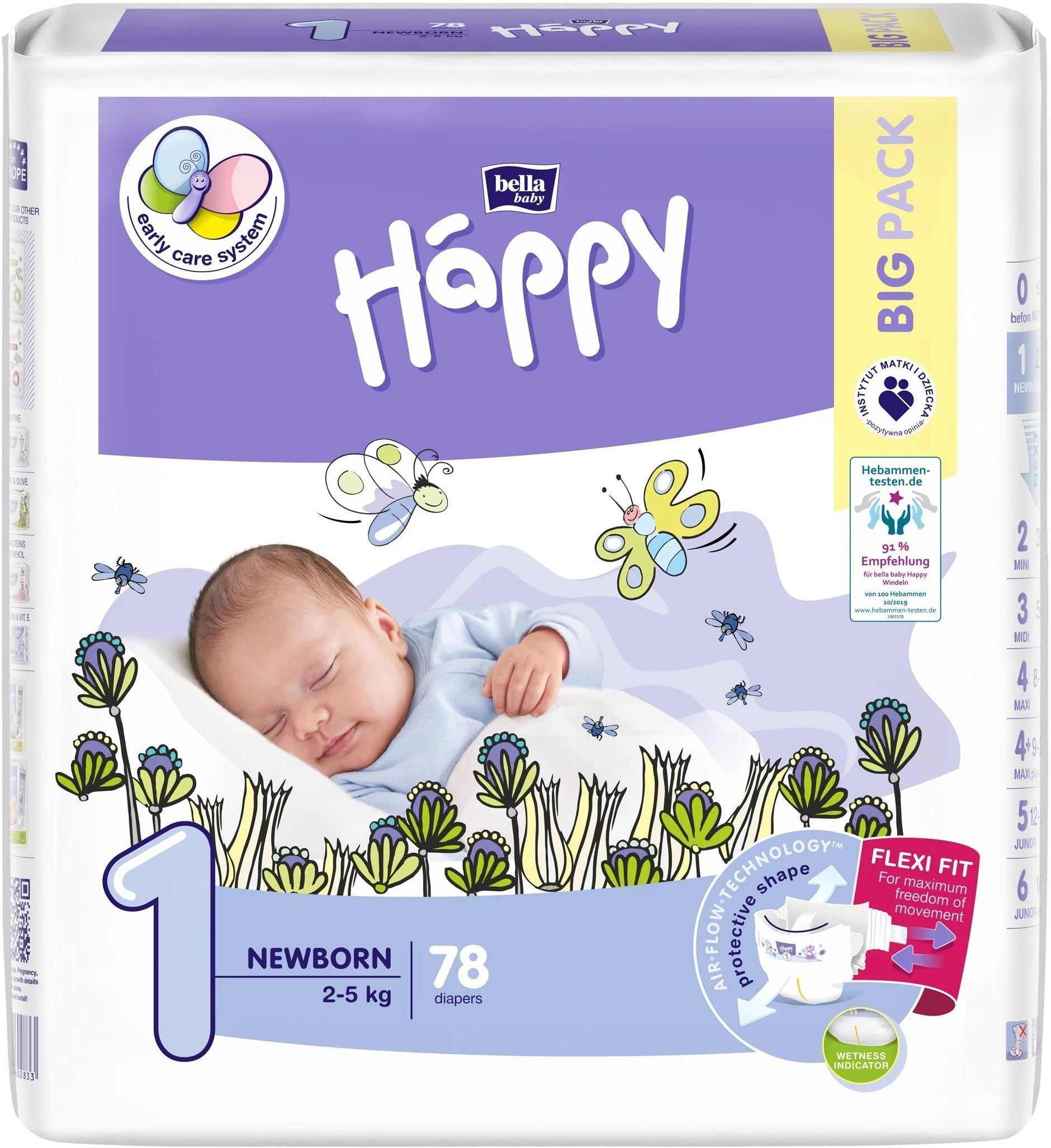 cena pieluchy pampers do 6kg biedornka