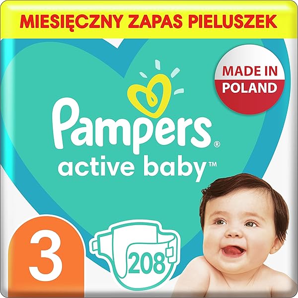 pampers 2 240 szt zapas na miesiąc