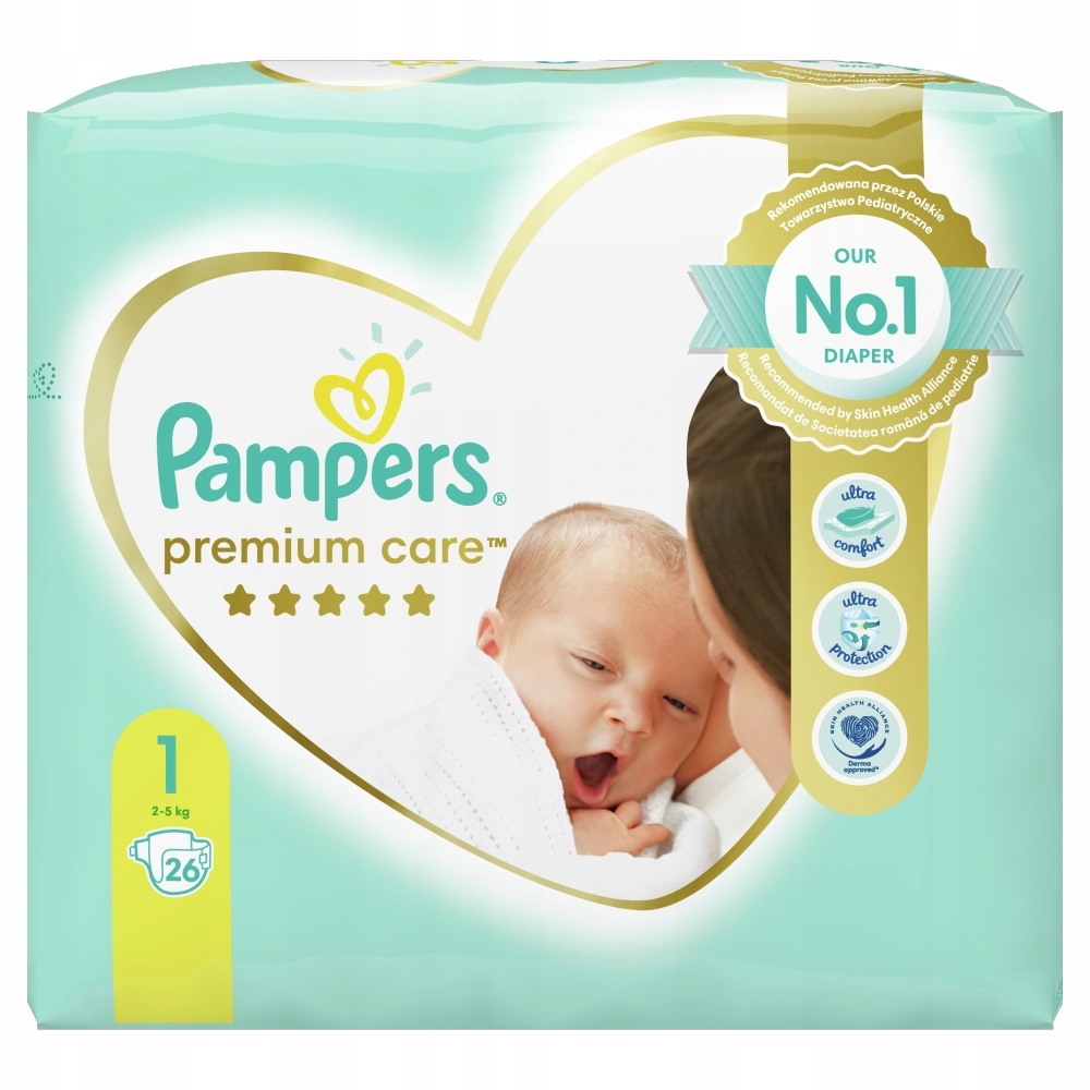 pieluchy pampers 1 22 szt