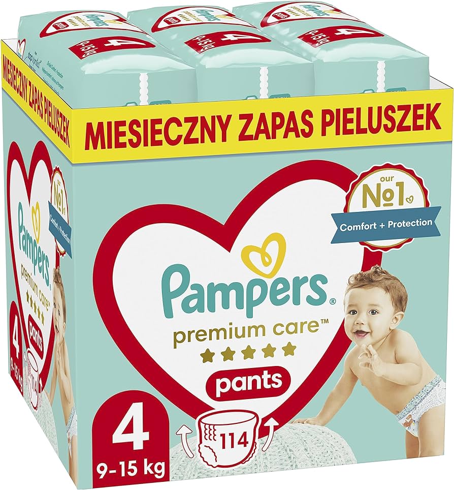 pieluchomajtki pampers są wykonane z