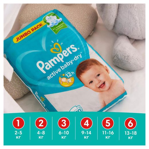 pampers le vel 2 56szt