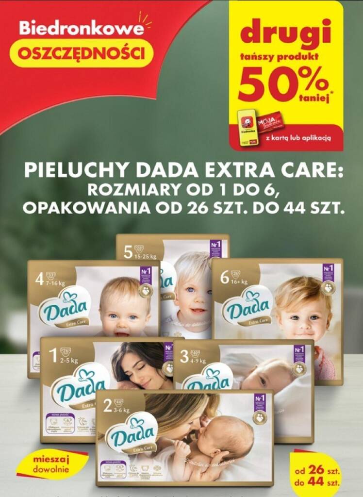 pampers dla biedronki