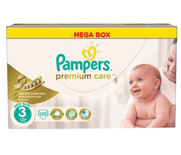 allegro pieluchy pampers 5