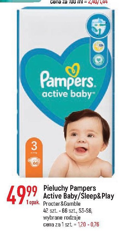 pampers pieluszki dla dzieci 4