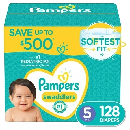 tesco pampers natural clean