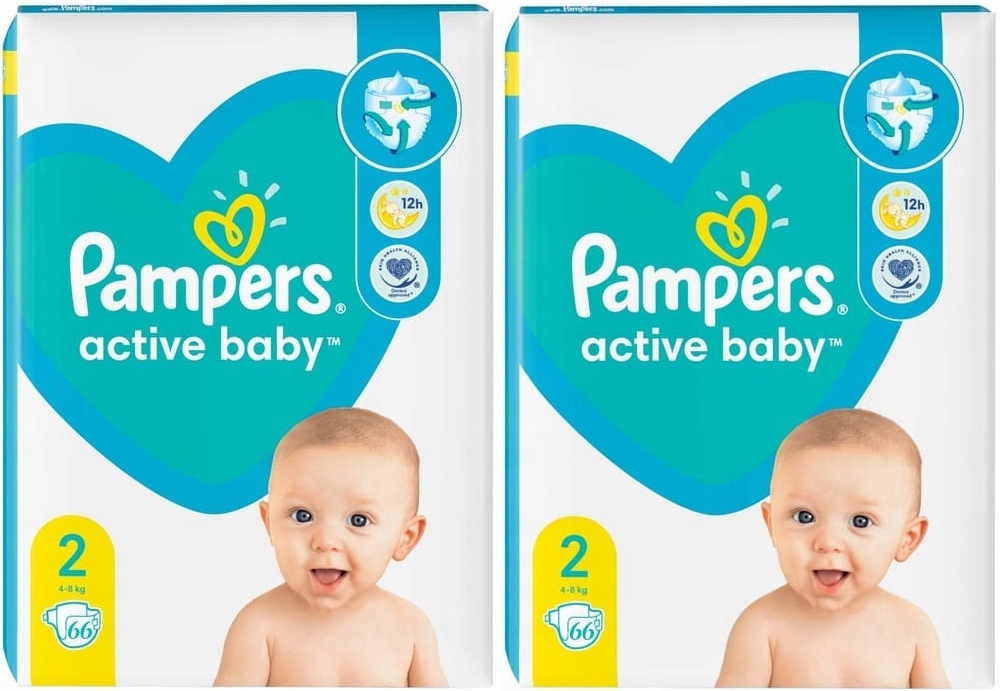 pampers 2 zółte