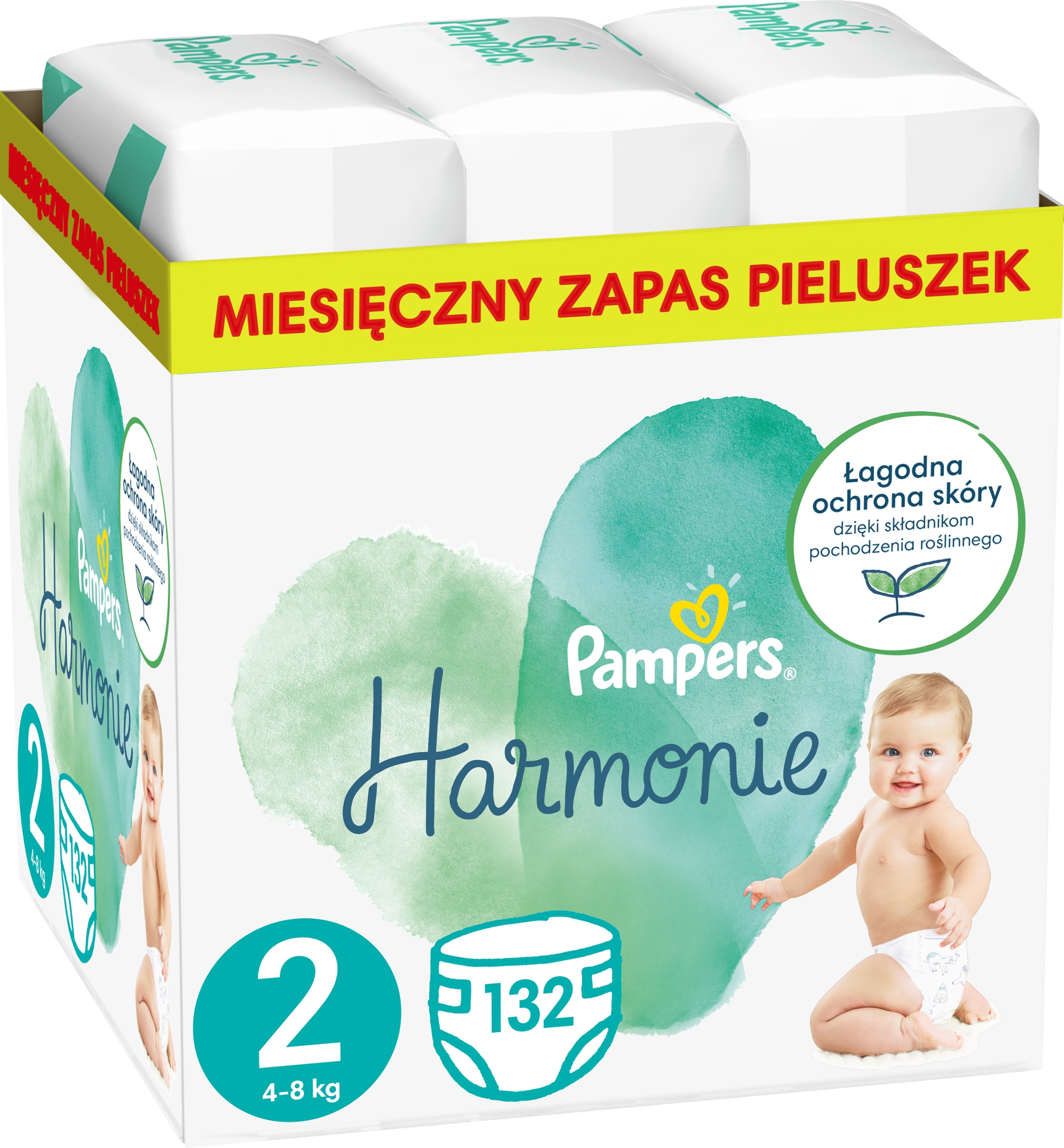 nowe pieluchy pampers