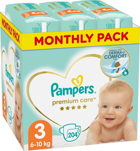 pampers premium care 4 maxi 168 sztuk