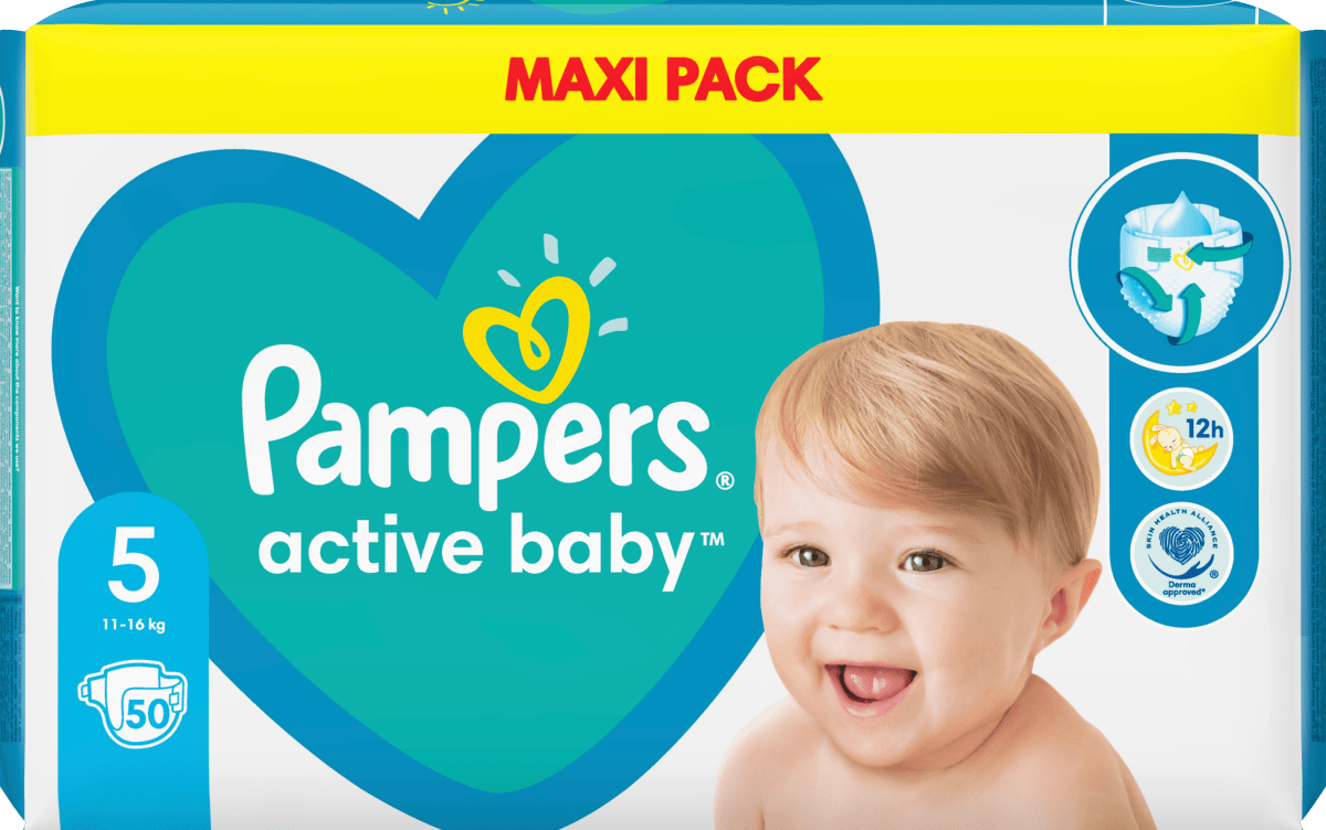 pampers 4+ 96 szt