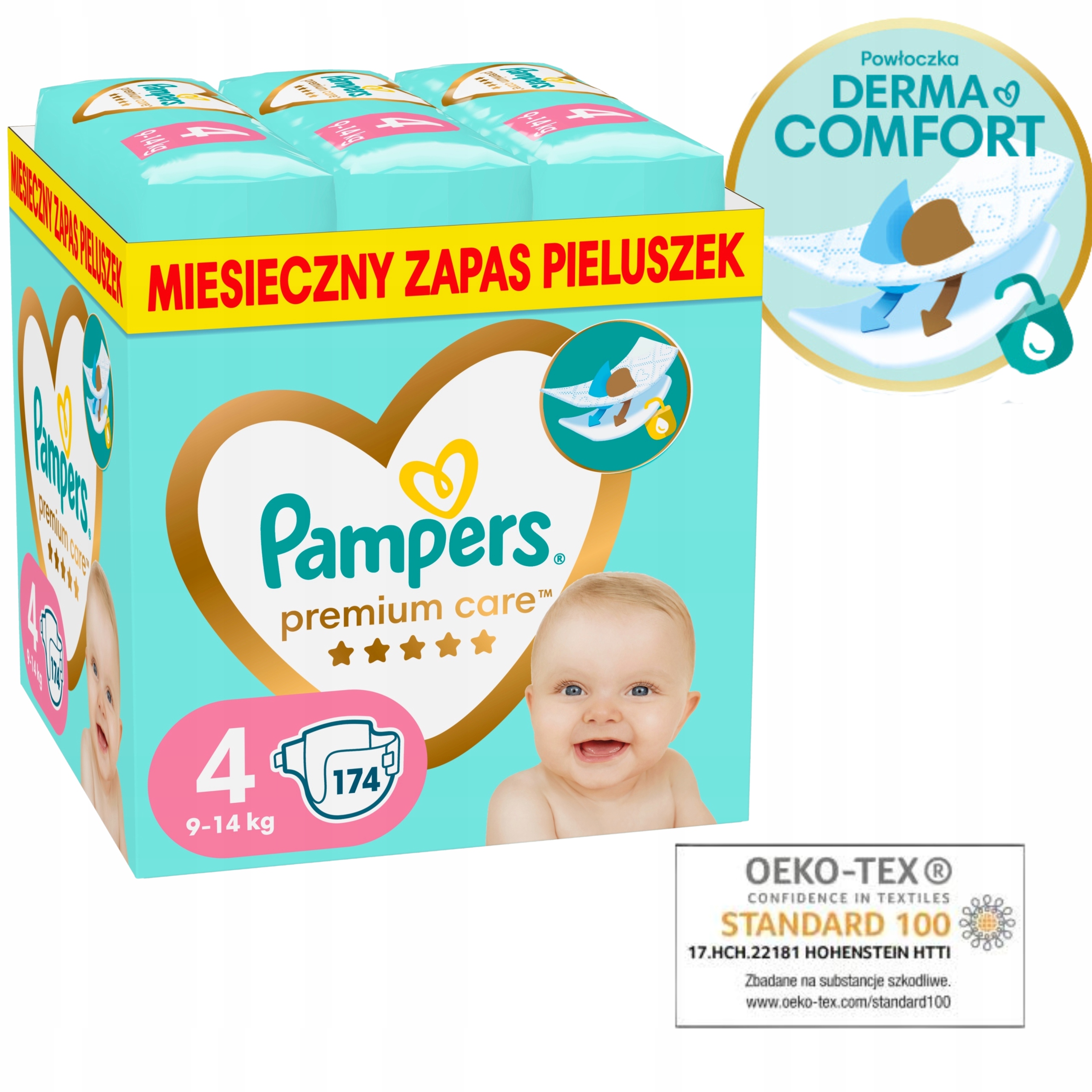 pampers rozmiar 1 jak długo