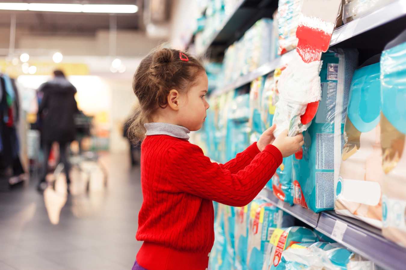 pielucha pampers dla dziewięciolatków