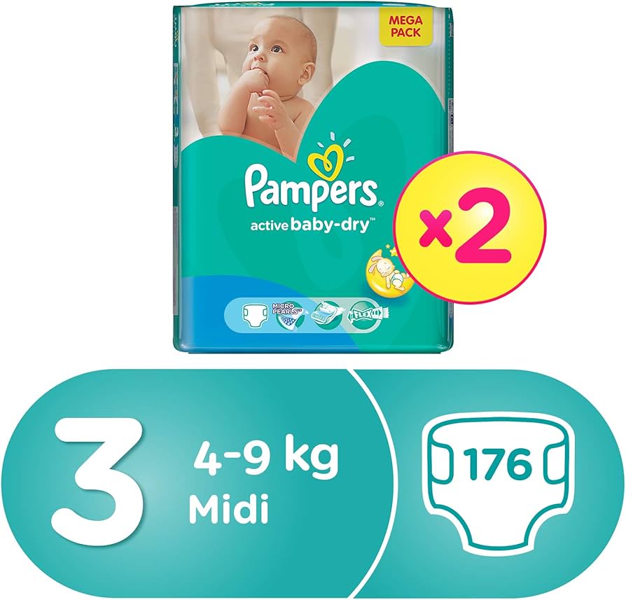 nowe pieluchy pampers