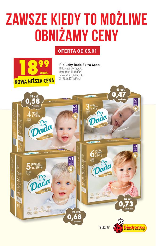 pampers mini czym się różnią od midi