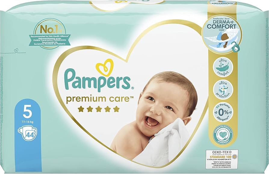 pampers pomaranczowe