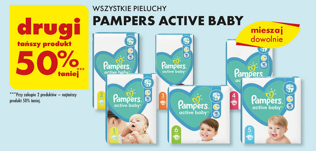 pieluchy pampers 2 biedronka