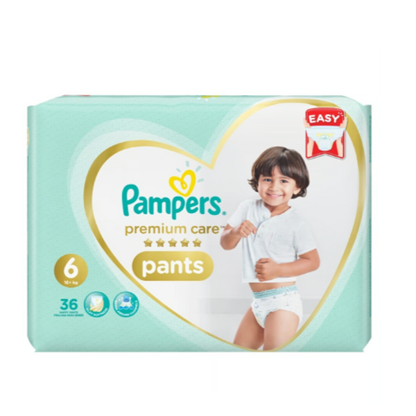 pieluchomajtki pampers taśma z tyłu