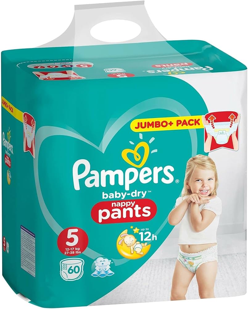 pieluchomajtki pampers 5 mega box