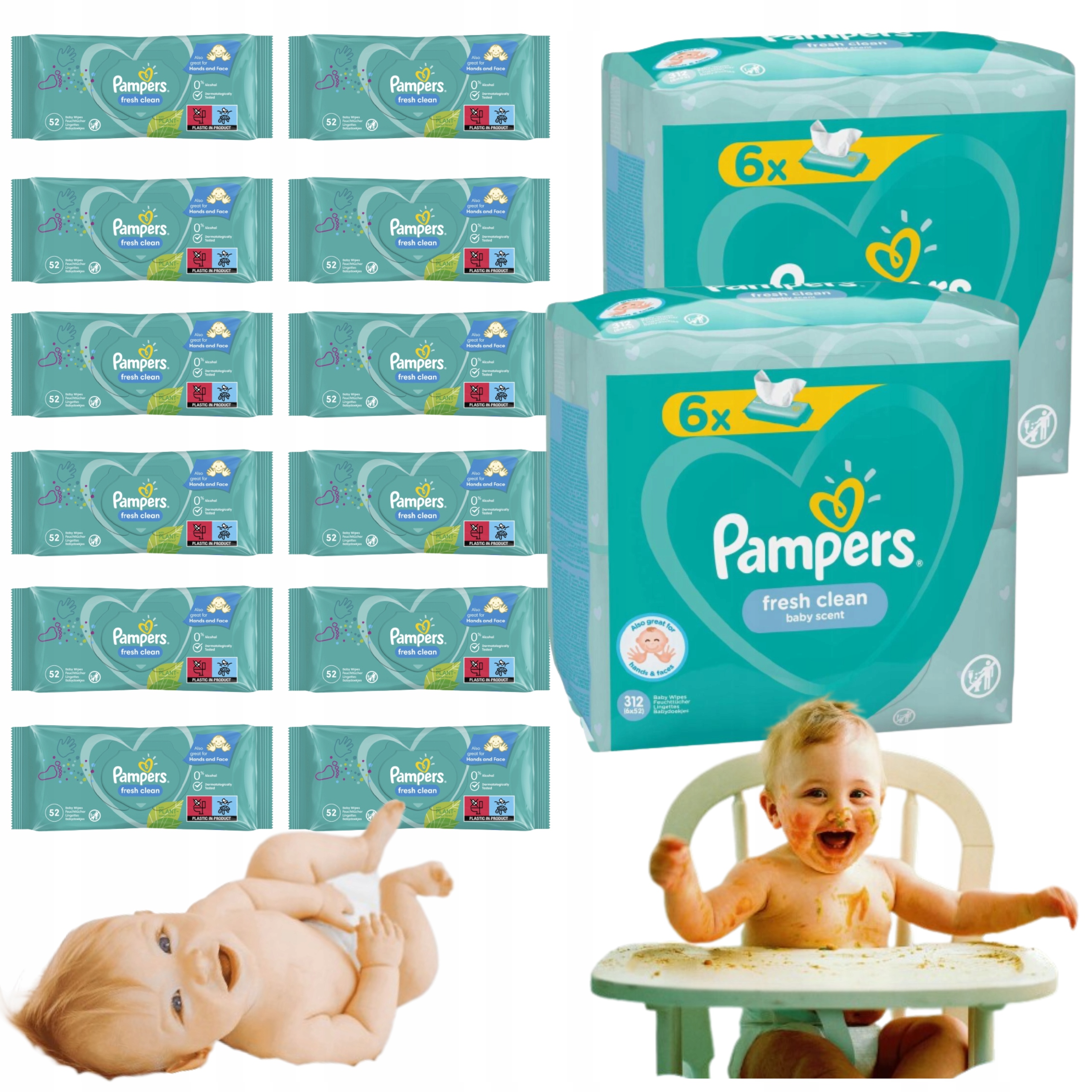 pampers 144 szt biedronka