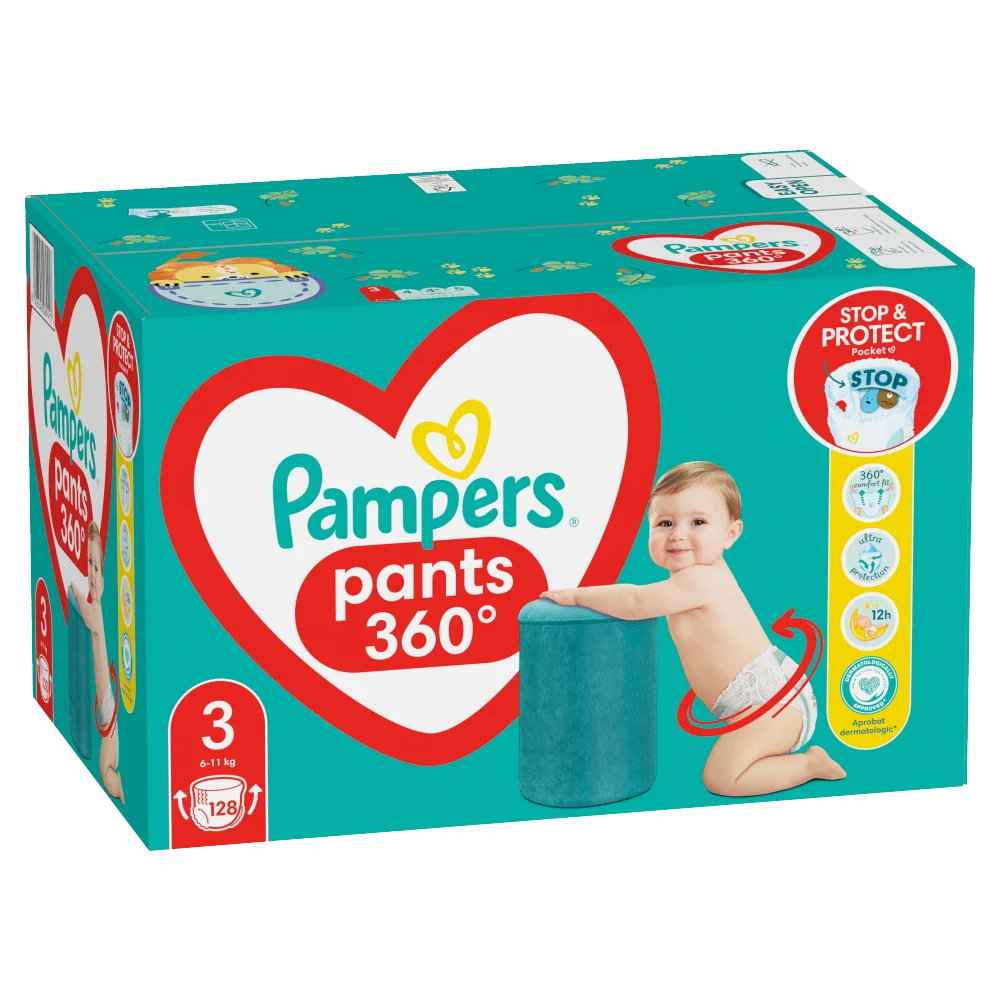 pampers z wycieciem ma pepek