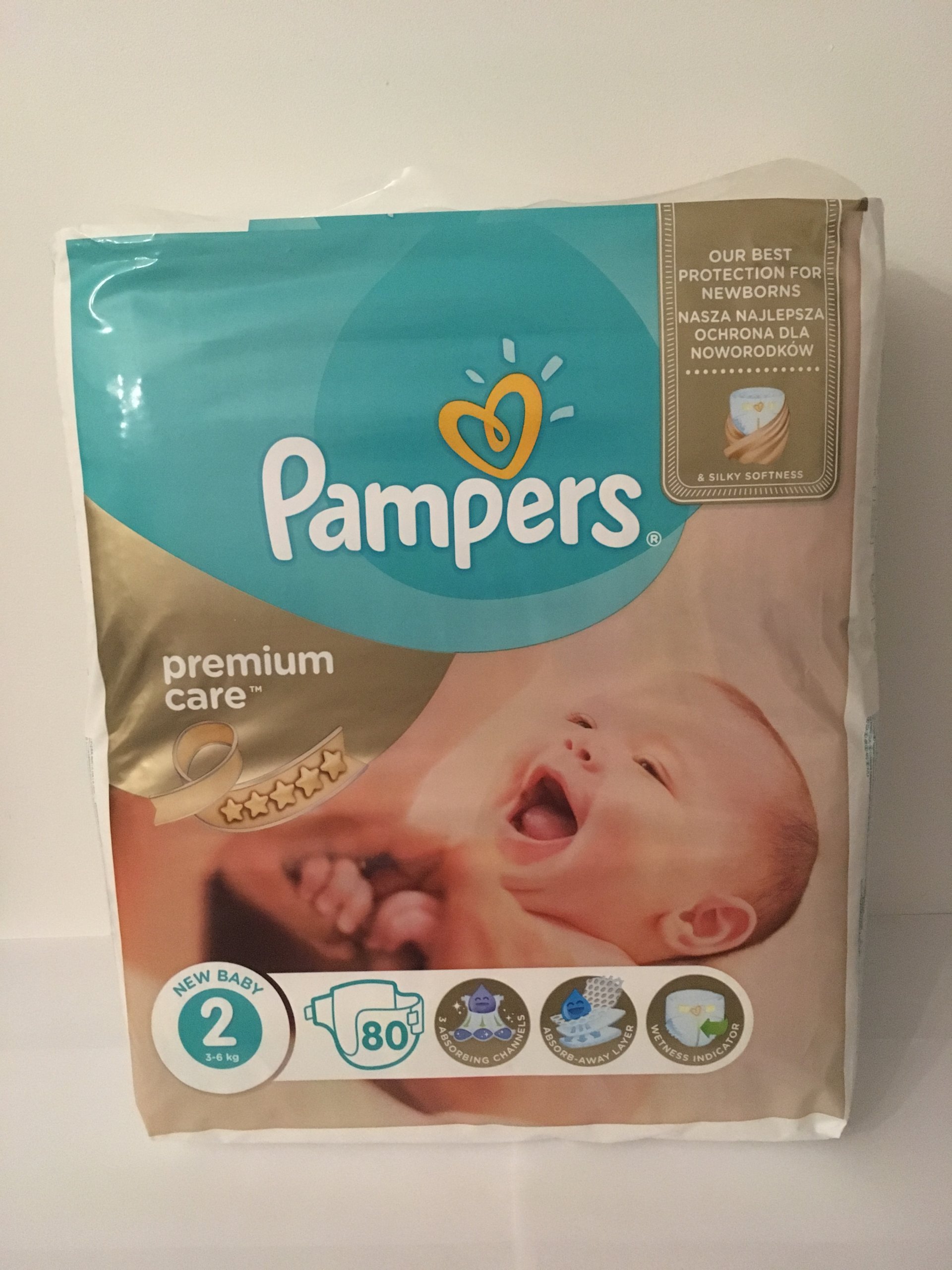 pampers od 6-12 ile sztuk w paczce