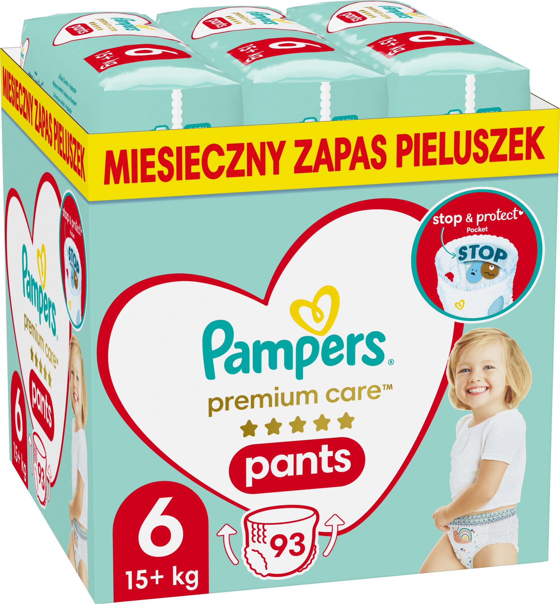 pieluchomajtki pampers mega box 4 maxi 104