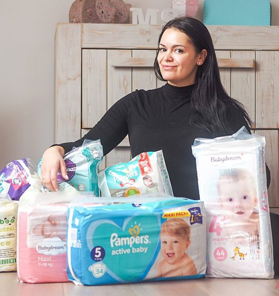 10 sztuk pampers premium care rozmiar 3