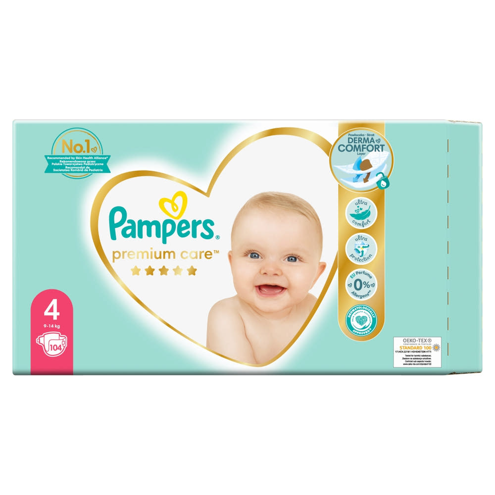 pampers chusteczki natural clean 12x64 szt