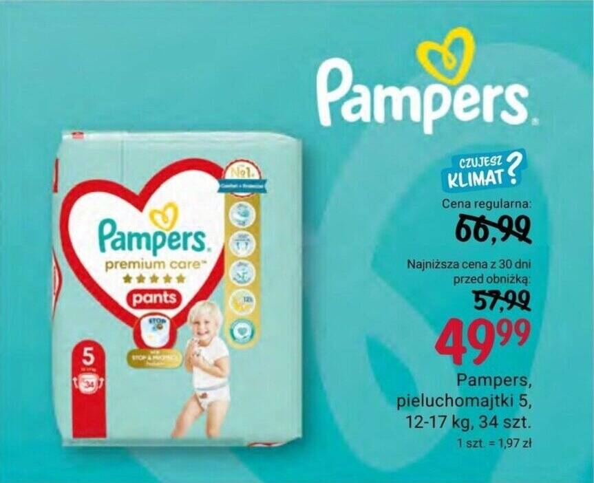 pieluchy pampers różowe i niebieskie