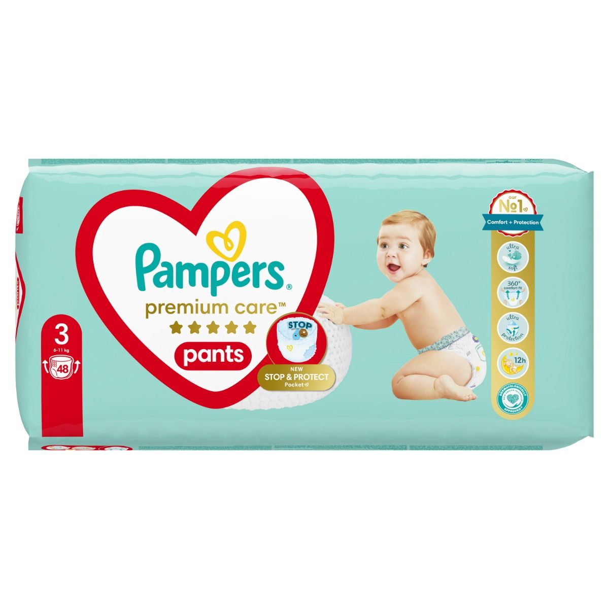 stickers on box pampers