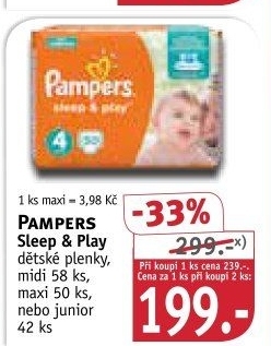 tesco pampers 3 126 sztuk