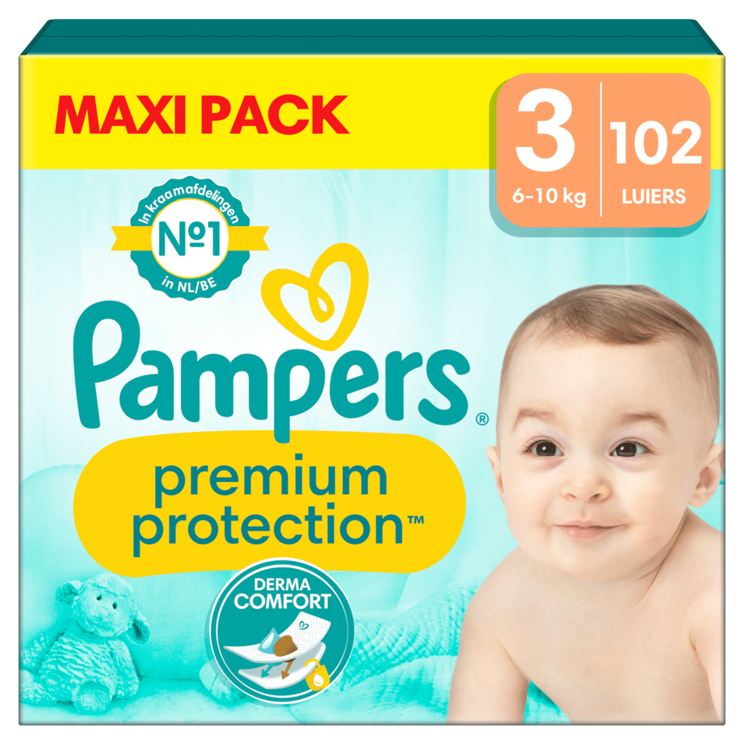 pampers pieluszki premium care 4 104szt ceneo