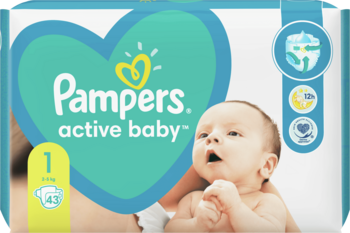 pampers premium care 1 barwiące na niebiesko