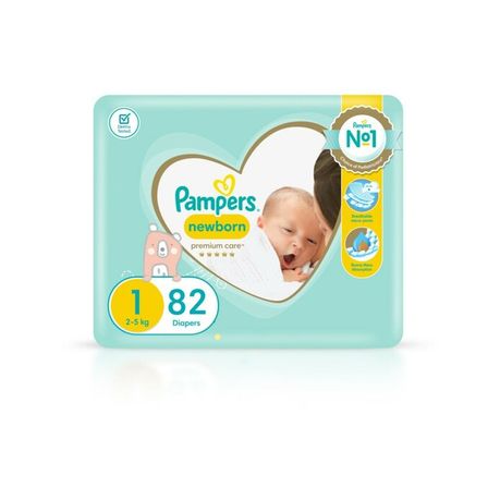 pampers new beby dry 76