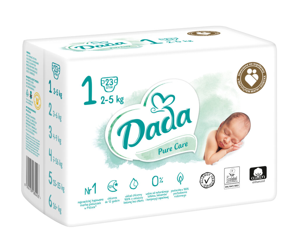 tytuł nosi pieluchy pampers 9