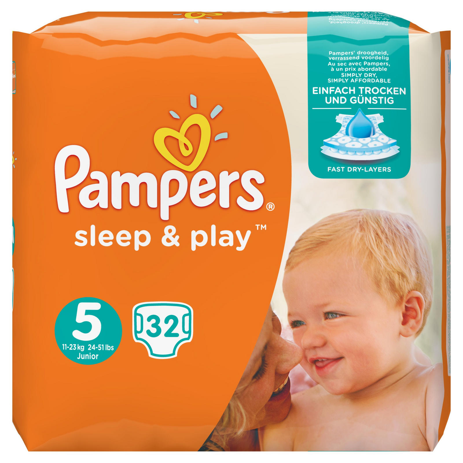 pampers sleep and play rozmiar 3 58 sztuk kaufland