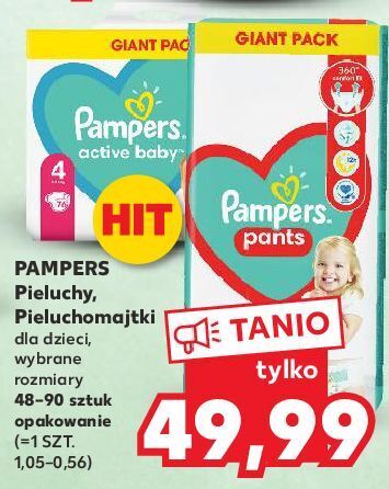 pieluchy pampers premium care 4 dla chłopaka