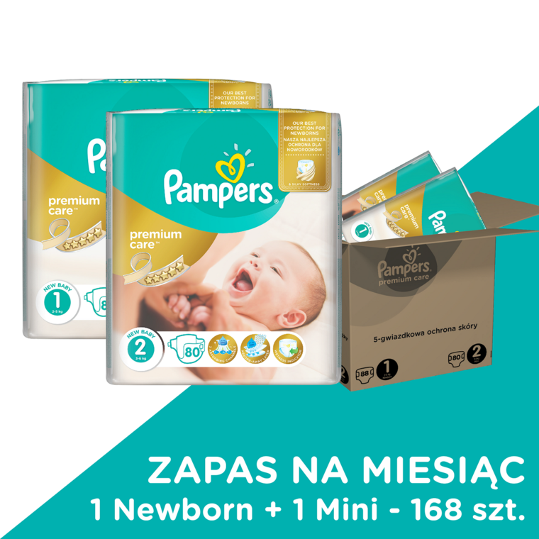 pampers active baby 2 80 sztuk