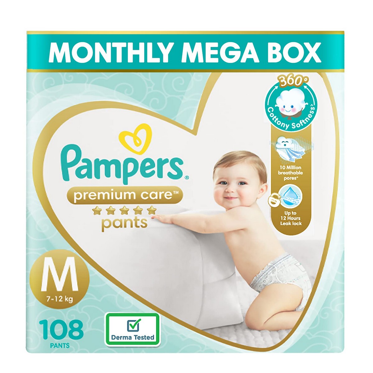 tesco pampers natural clean