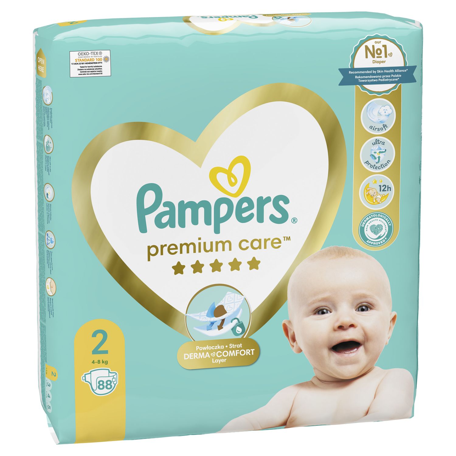 podkłady pampers