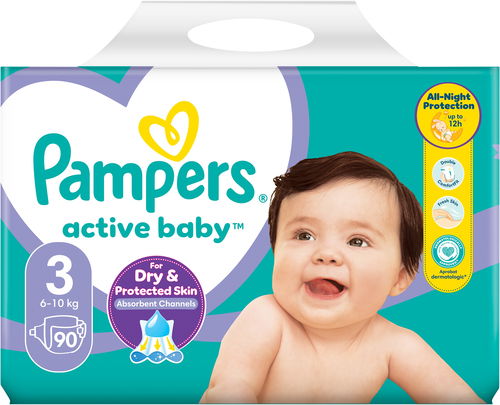 pampers 4 active 52