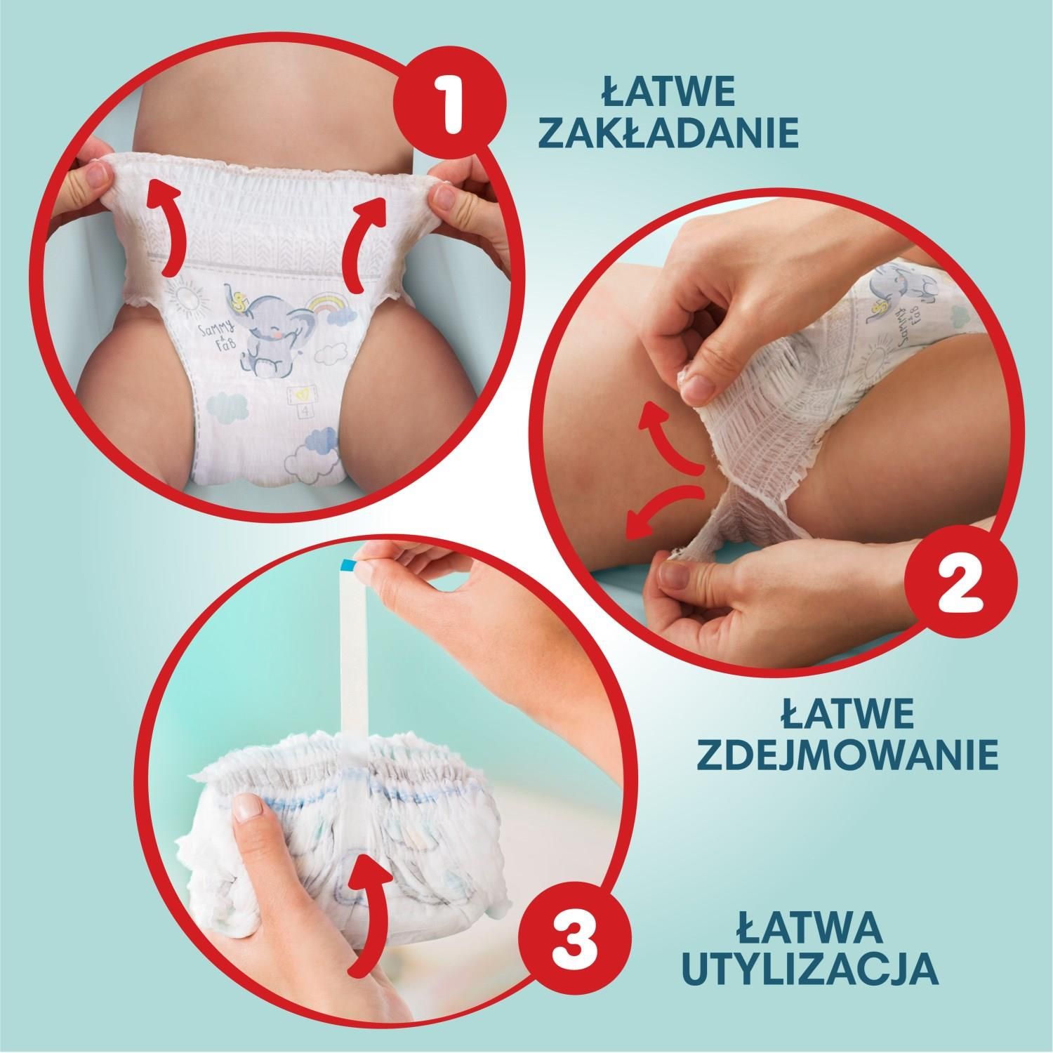 dziecko zaraz po urodzeniu pampers