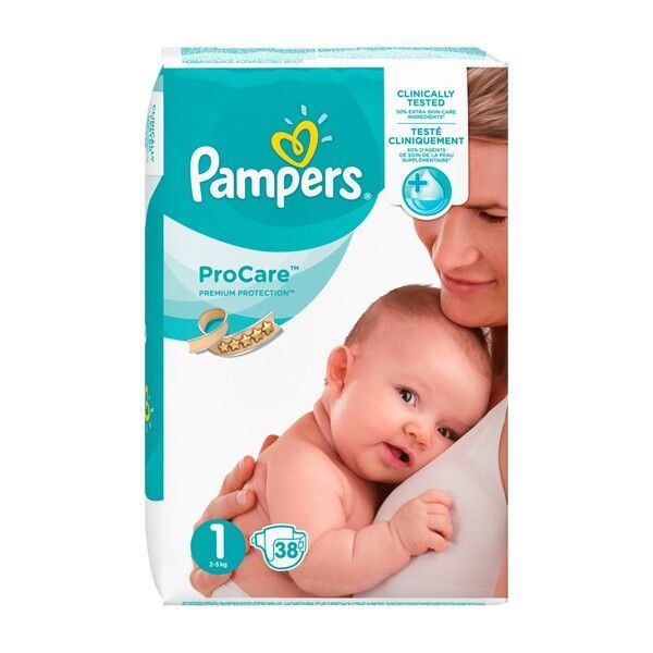 pampers pure protection size 1