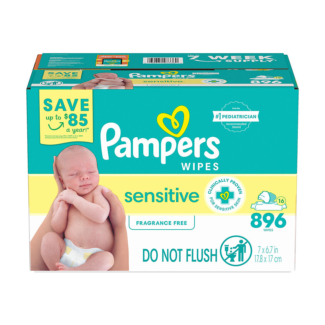 comrpessed pampers